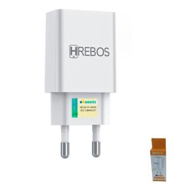Imagem de Adaptador Fonte de Tomada 5V 2.4A para Câmeras e Carregador - HREBOS, 