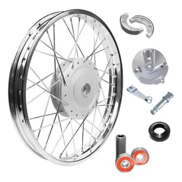 Imagem de Roda Dianteira Titan Fan 150 Completa Tambor Espelho - Tork