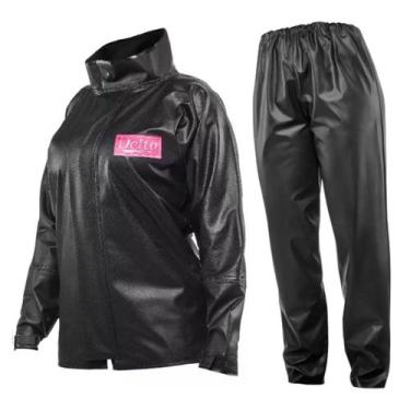 Imagem de Capa de Chuva Feminina Delta Básica PVC Ciclista Motociclista, P