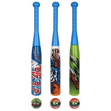 Imagem de Taco de Baseball com 1 Bolinha Infantil Divertido Leve em EVA Bel