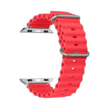 Imagem de Pulseira Ocean Para Apple Watch Ultra 3 2, Compatível Com iWatch Serie
