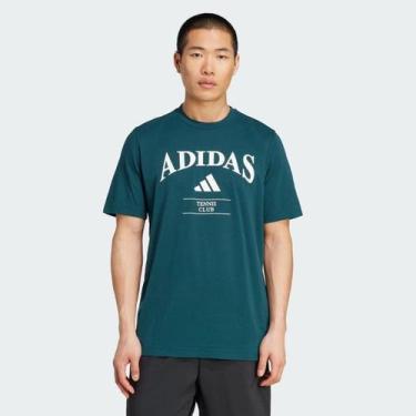 Imagem de Camiseta Adidas Gráfica Heritage Masculina, Verde, P