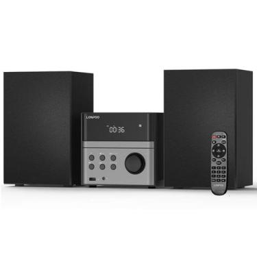 Imagem de Sistema de Som Estéreo Integrado LONPOO CD Player Bluetooth 30W