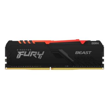 Imagem de Memória Kingston Fury Beast, RGB, 16GB, 3200MHz, DDR4, CL16 - KF432C16BBA/16