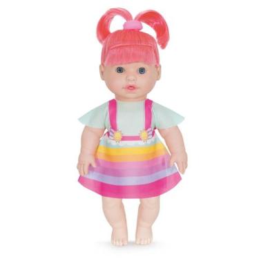 Imagem de Boneca Brinquedo Pepita Coleção Colors Sapekinha Bebêzinha - Milk Brin