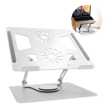 Imagem de Suporte Giratório Para Notebook Ajustável 360 Alumínio - Xila, Alumíni