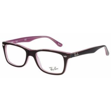 Imagem de Armação Óculos de Grau Feminino Ray-ban Rb5228 2126