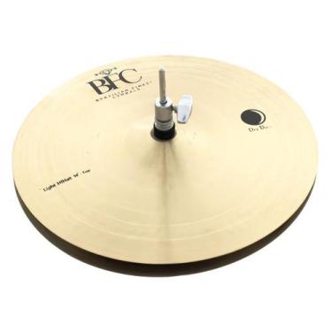 Imagem de Chimbal BFC Brazilian Finest Cymbals Dry Dark Light Hihat 14 DDLH14 em