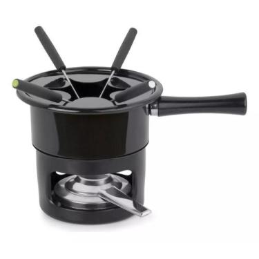 Imagem de Jogo Para Fondue Viena Panela 8pcs Completo Fogareiro Fundie - FORMA
