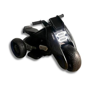 Imagem de Mini moto eletrica infantil 6v preta - importway