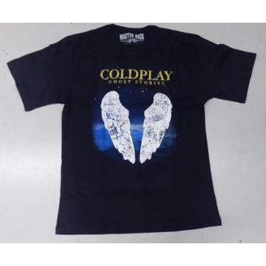 Imagem de Camiseta Coldplay Ghost Stories Preto Banda Rock Indie Pop MR349 RCH -