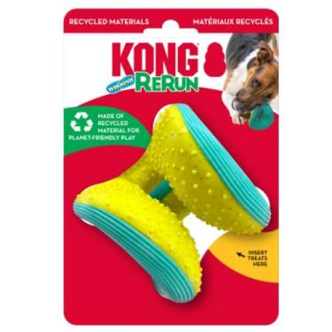 Imagem de Brinquedo Sonoro Kong Rerun Whoosh  Ball Para Cachorro - P/M - AMARELO