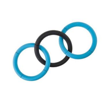 Imagem de Brinquedo para Cães JW Invincible Chains Triplo G Azul