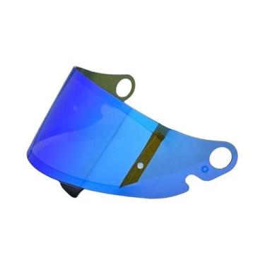 Imagem de Visor De Capacete Glamster Para SHOEI Retro Full Face Lens CPB-1V Aces