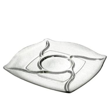 Imagem de Petisqueira de vidro quadratto 29 cm - PLASFORM