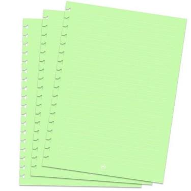 Imagem de Refil Pautado P/CADERNO SMART 48 Folhas Verde DAC