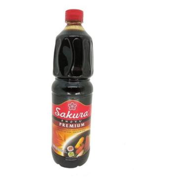 Imagem de Molho Shoyu Premium Sakura 1 Litro - Sakura Nakaya