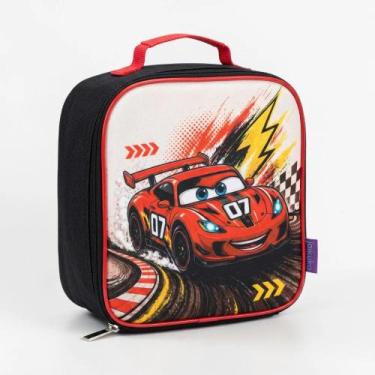 Imagem de Bolsa Térmica Escolar Menino Lancheira Infantil Kids  Carro - Pikuka, 