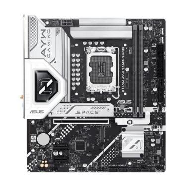 Imagem de Placa Mãe ASUS B860M AYW GAMING WIFI, Intel LGA 1851, mATX, DDR5, Wi-f