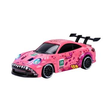 Imagem de Mini Carro RC 1/64 De Alta Velocidade Para Drift 2.4G 4WD Com Controle