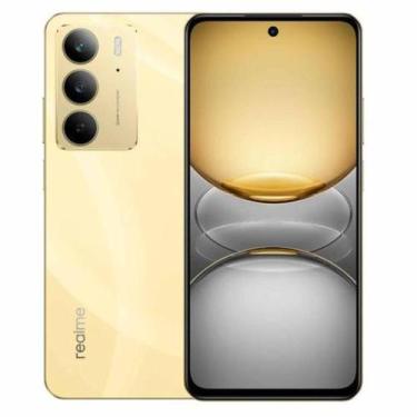 Imagem de Smarphone Realme C75 256GB 8GB RAM Dual SIM Tela 6.72" NFC - Dourado
