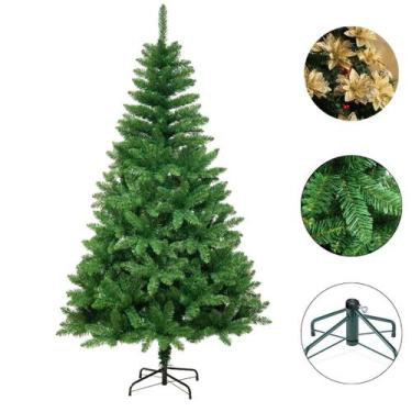Imagem de Árvore de Natal Pinheiro Canadense Tradicional 1,80M altura com 650 ga