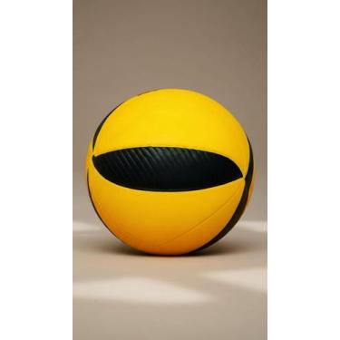 Imagem de Bola de Vôlei de Quadra Profissional PVC Amarelo/Preto - Congratulatio