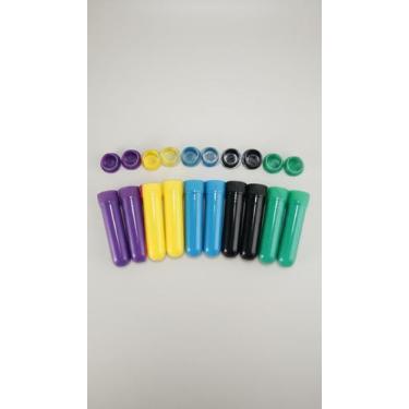Imagem de Inalador Nasal Aromaterapia 50un Colorido - Congratulations Store