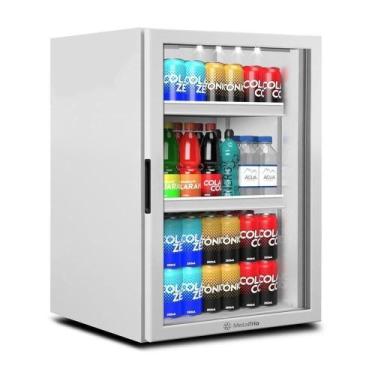 Imagem de Refrigerador Expositor Balcão Metalfrio VB11RB 115L 1 Porta Branco 220