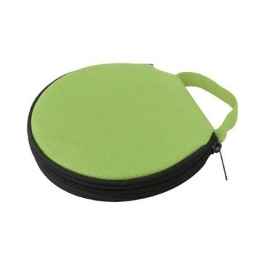 Imagem de Estojo Portátil Para Armazenamento De CD E DVD Com Capacidade Para 20 