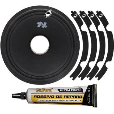 Imagem de Kit Reparo Midbass Hurricane MB 8K 400W RMS 4 Ohms