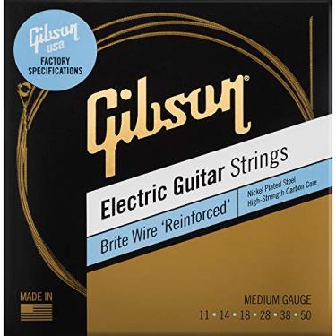 Imagem de CORDAS GIBSON 011.050 BRITE WIRE REINFOR MED SEG BWR11-011.050