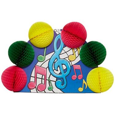 Imagem de Acessório de festa de centro de mesa pop-over de notas musicais (1 unidade) (1 pacote)
