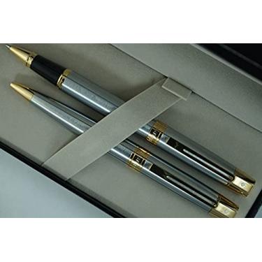 Imagem de Sheaffer Ferrari 300 Limited Collections, conjunto de canetas esferográficas e esferográficas em cromo escovado