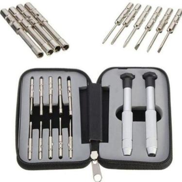 Imagem de Kit 2 Chave Ferramenta Relógio Óculos Conserto