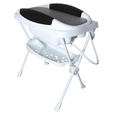 Imagem de Banheira Galzerano Dobrável Bebê Plástica Premium 7005GR - Grafite