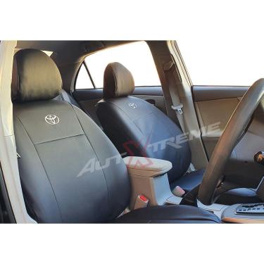 Imagem de Capa de couro banco Toyota Hilux Cabine Dupla 2012