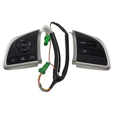 Imagem de DYBANP Interruptor de cruzeiro de carro, para Mitsubishi Outlander 2013-2016 / L200 2015 / ASX 2015-2019, botão de volume de controle de cruzeiro do volante