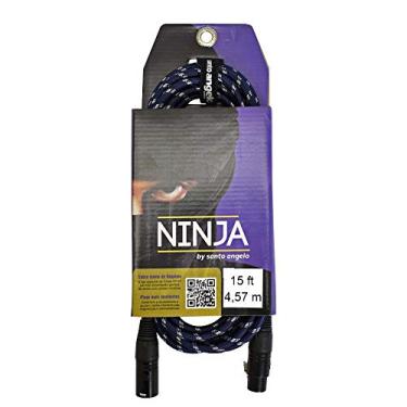 Imagem de Cabo Microfone Santo Angelo Ninja Tx Lw Xlr/Xlr 4,57 Mts