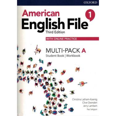 Imagem de American English File 1A Multi-Pack With Online Practice - 3Rd Ed