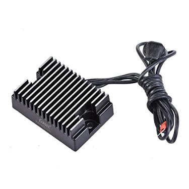 Imagem de Karsee Retificador regulador de voltagem compatível com Harley Davidson, substituição de retificador de motocicleta 12 V| Retificador de regulador, número OEM 74519-88a, 74519-88.