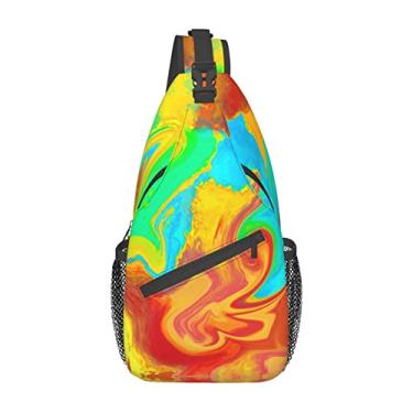 Imagem de Pintura líquida Bolsa transversal no peito diagonalmente, 1, One Size