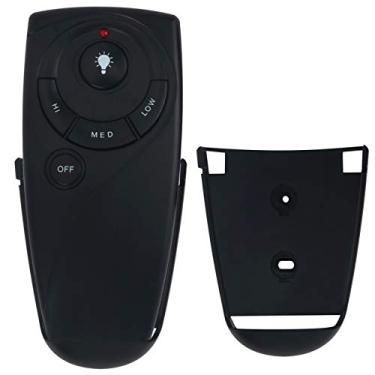 Imagem de PERFASCIN Controle remoto de substituição UC7083T compatível com ventilador de teto Hampton Bay para controlar separadamente a velocidade e o brilho do ventilador de teto