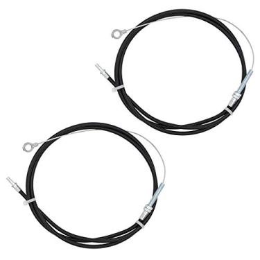 Imagem de Cabo de aceleração para Manco Go Cart Go Kart, cabo de embreagem de 180 cm de comprimento de 160 cm ASW #8252-1390 – Kit de cabo de aceleração Go Cart Go Kart