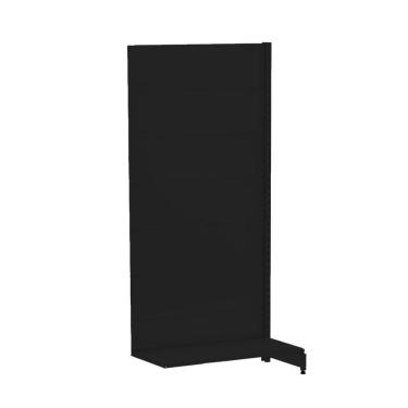 Imagem de Gondola Parede 196 Amapa Flex Continuação Preto Sem Bandejas