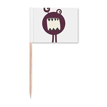 Imagem de Universo e alienígena Monster Palito de Dente Marcador Topper Decoração de Festa