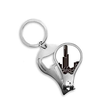 Imagem de Abridor de cortador de unhas com desenho de arranha-céus da cidade da Austrália