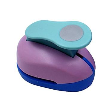 Imagem de LUGU Puncionador de papel pa sc pbook feito à mão de 38 mm pa artesanato em forma de círculo Criando designs pa material de escritório Faça você mesmo com fotos de álbuns