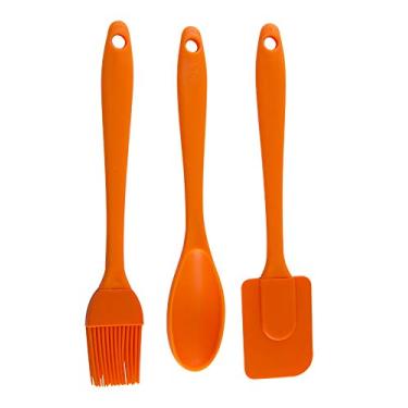 Imagem de Western 1952, Conjunto com 3 Utensílios em Silicone, Pacote de 3 ( cores sortidas)