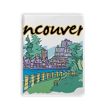 Imagem de Caderno de imagem de Vancouver Landmark da Canada Flavor Diary capa macia